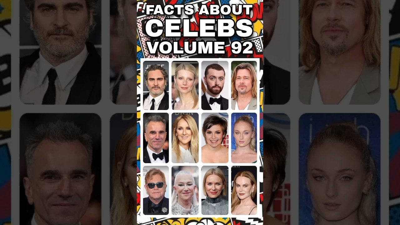 Facts about celebrities vol.92