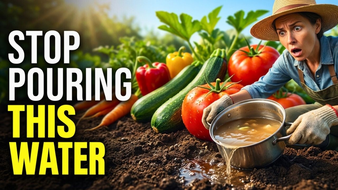 Pour THIS Kitchen Waste on Soil in March TRIPLE Your Harvest #gardeningtips #growyourownfood