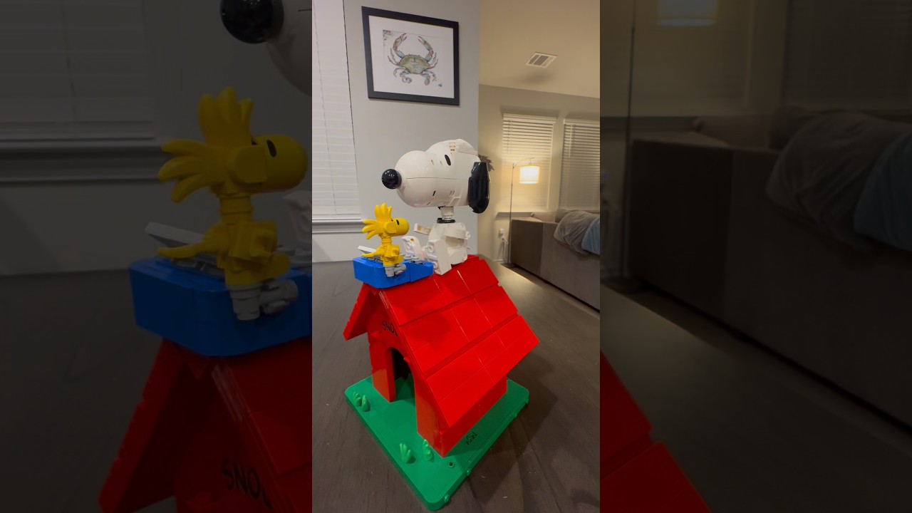 LEGO Peanuts: Набор &laquo;Собачья будка Снупи&raquo; 🔥🔥#lego #legobuild #legoshorts #legosets #afol #viral #fyp