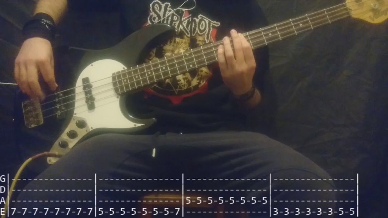 Marilyn Manson - Deep Six Bass Cover (Tabs)