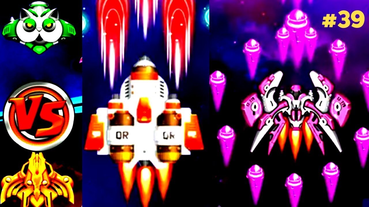 Space Shooter Galaxy Attack Gameplay 2018  # 39 Pvp Gameplay ss Pegasus