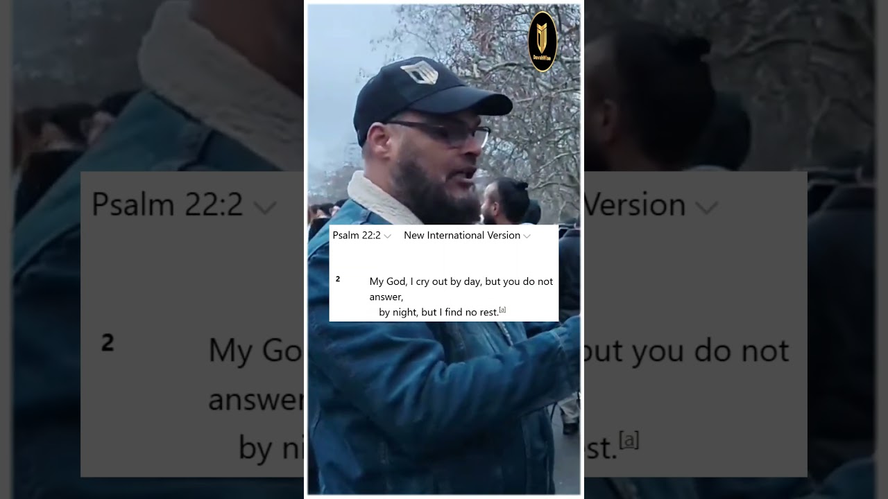 Muslim Educates Christian About the Bible | Hashim | Speakers Corner