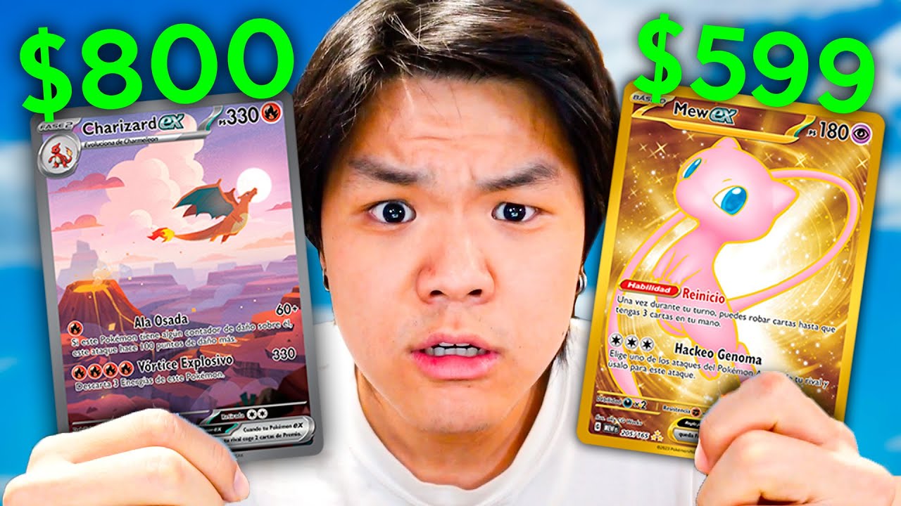Abr&iacute; Cartas de Pok&eacute;mon Sin Tener Idea