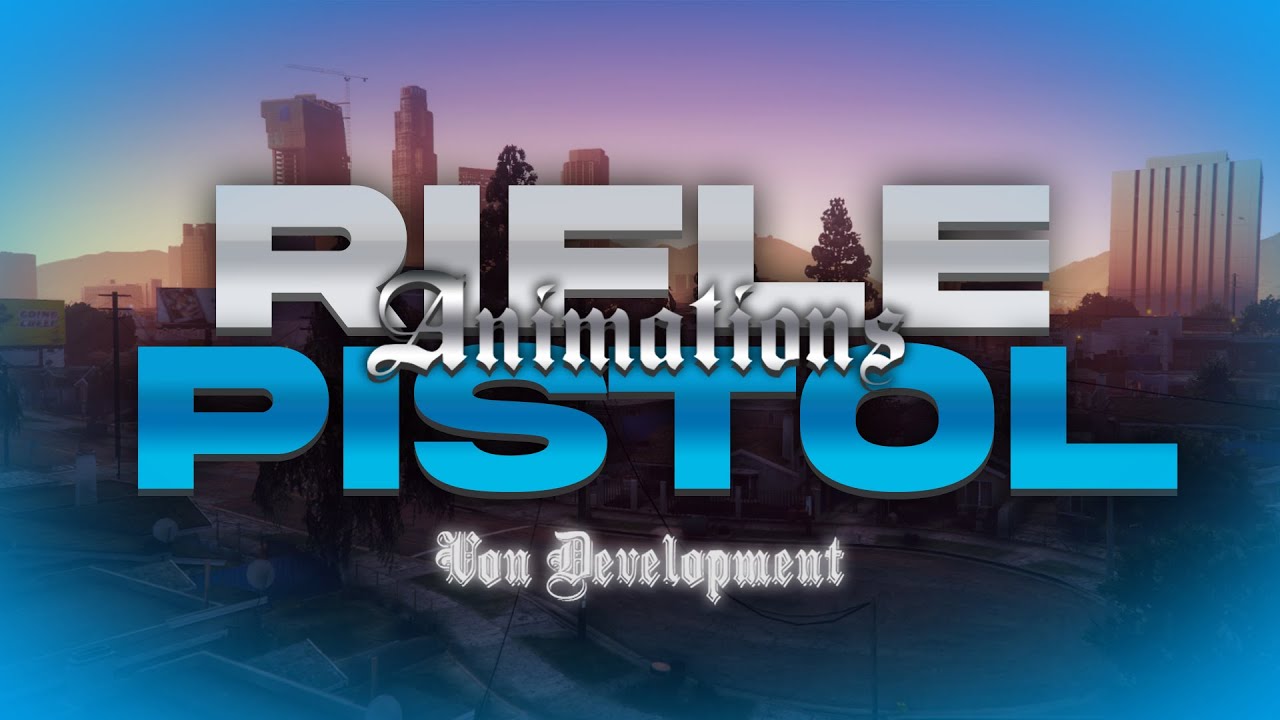 [30% OFF] Vons Pistol/Rifle Draw | Gun Animations for FiveM | High Quality Animations for Cheap!