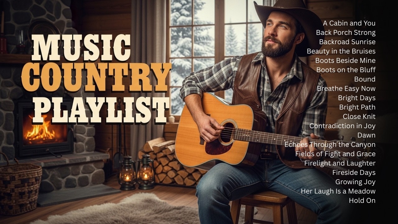 Country Love & Moonlight 2026 ❤️🎧 Gentle Acoustic Country Songs for Calm Rest