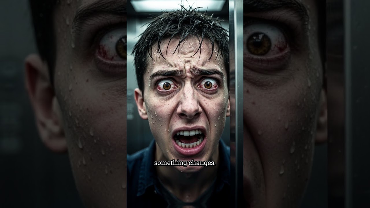 If the elevator doors open and a woman enters… do not speak to her. 