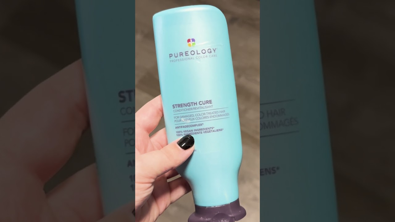 Pureology Strength Cure Shampoo: Hair Repair Review! #shorts
