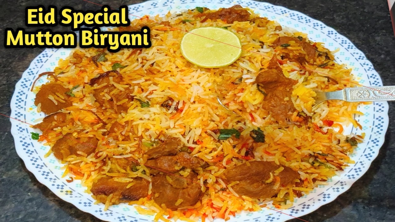 Ramzan Special Mutton Biryani Recipe 🌙 | Mutton Biryani Recipe | Iftar Recipes