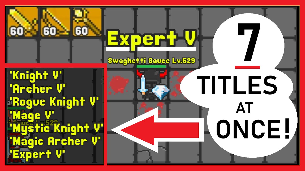 Rucoy Online | Expert V Title: All 500 Stats At The Same Time!