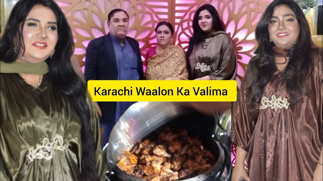 Valima Main  Kaaftan Pehna Humne - Mazedar Khana Sabki Tawaja Le Gaya Live BBQ Hwa By Masara Vlogs