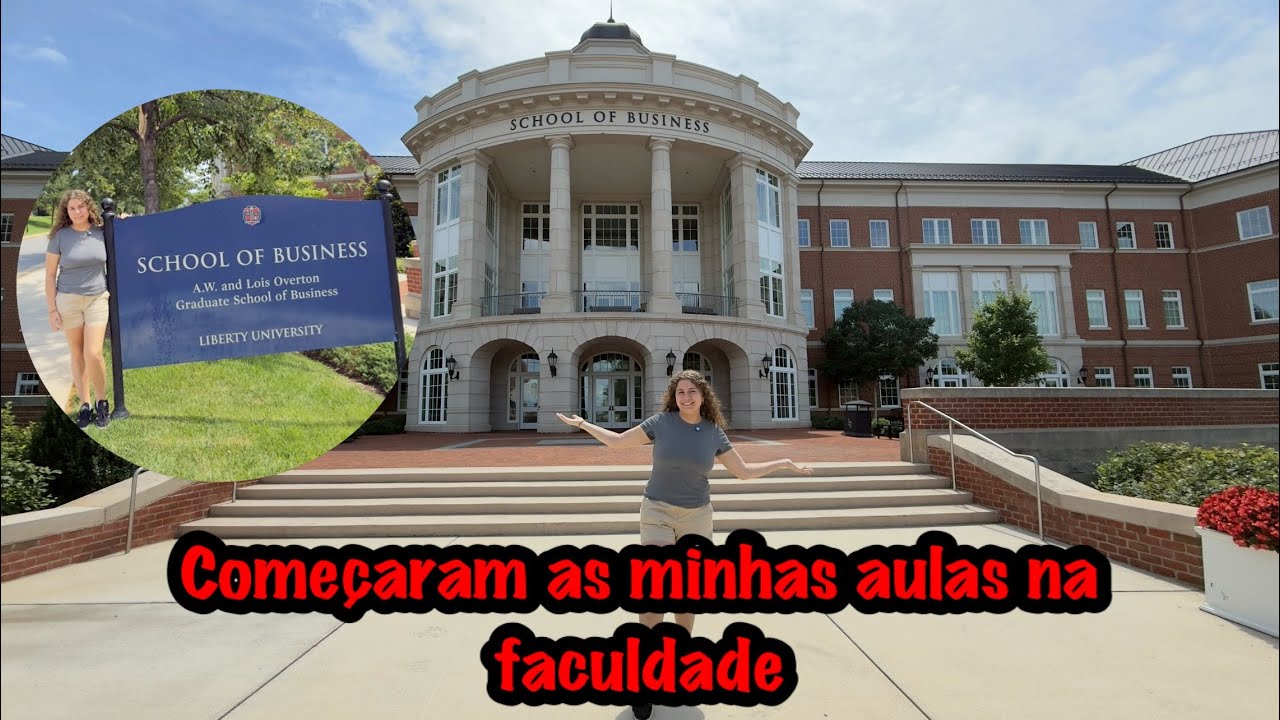 Começaram as minhas aulas na faculdade