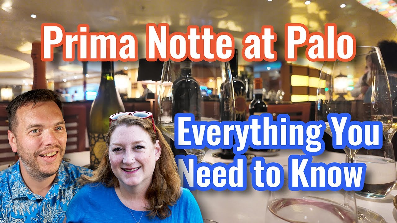 Prima Notte: Our First Night Food & Wine Experience! (Disney Magic)