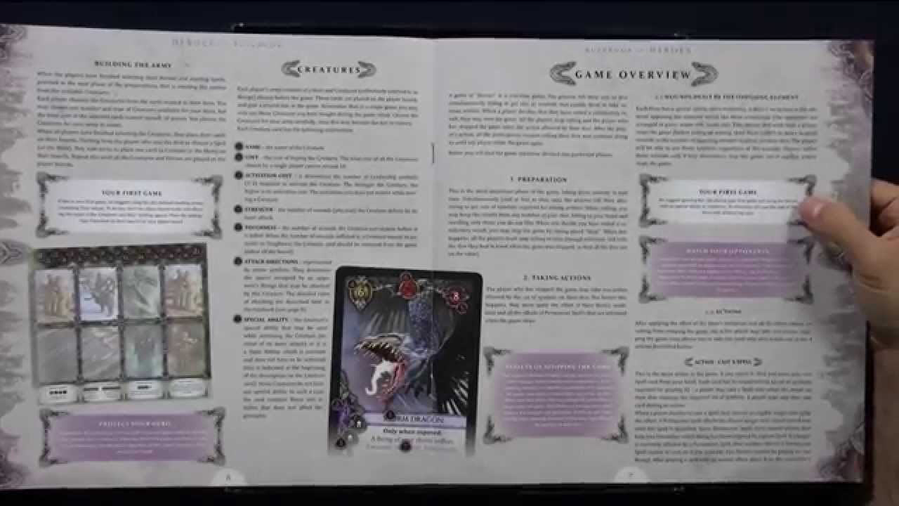 Unboxing: Heroes from Lion Games and Rebel.pl