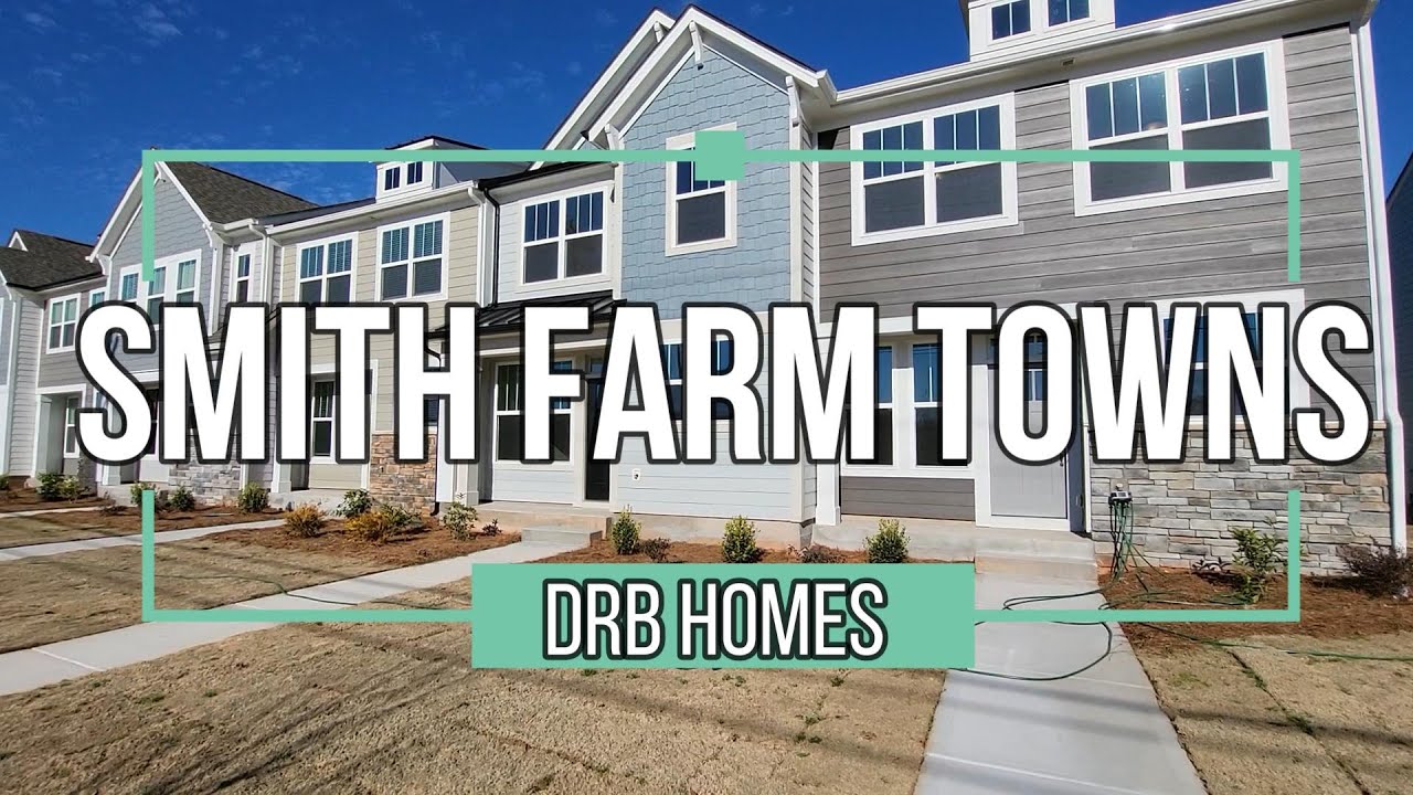 🔥Belmont Townhomes! | DRB Homes Smith Farm Towns