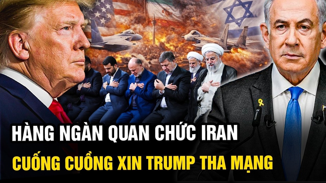 LIVE: TT Trump tiết lộ hàng ngàn quan chức Iran cuống cuồng xin tha mạng | Tinh Hoa TV