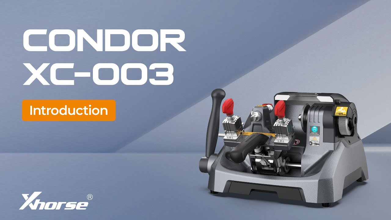 CONDOR XC-003 Feature Highlights | Xhorse
