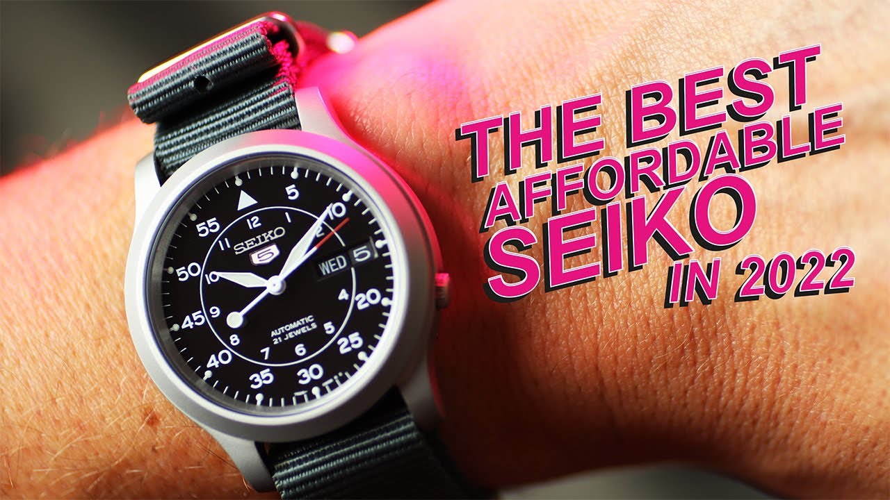 The Best Seiko For 100 Pounds / Dollars in 2022 - SNK809 #Seiko #snk809