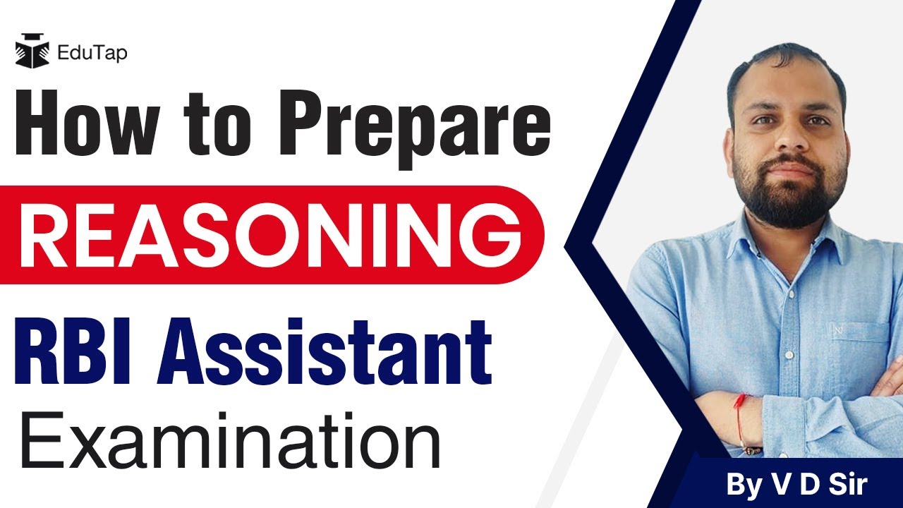 How to prepare Reasoning - RBI Assistant Exam | RBI Assistant Recruitment | Strategy |