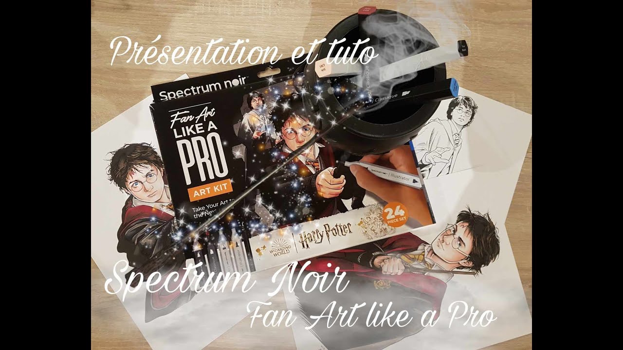 Fan-art like a Pro - Harry Potter - Spectrum Noir