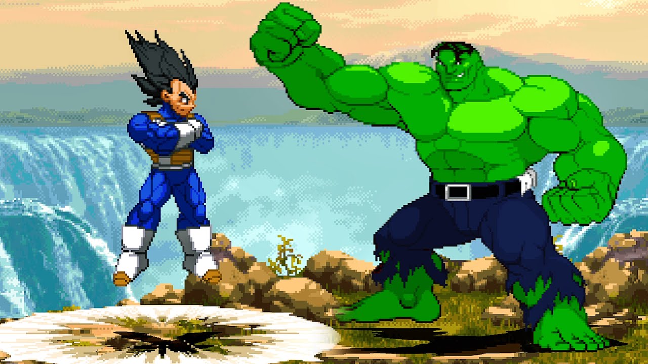 Vegeta Vs. WorldBreaker Hulk - Monstrous Beast