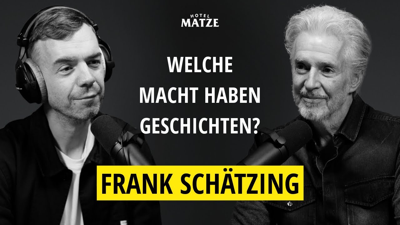 Frank Schätzing über die Macht von Geschichten, Heldentum und Ablehnung