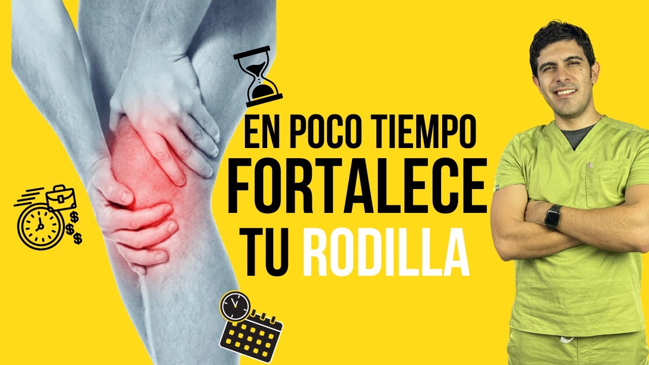Dolor en rodilla: ejercicios para MEJORAR TU RODILLA
