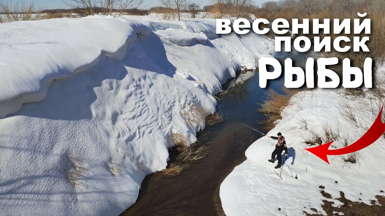 По рекам р.Нура, и р.Кундузда, в поиске РЫБЫ красивой весной #рыбалка #dji #казахстан #бпла