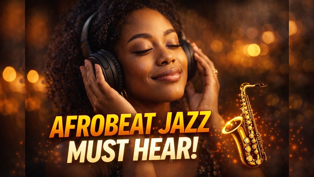 Afrobeat Jazz Sax for Stress Relief & Good Vibes 🎷 | Chill African Groove Music