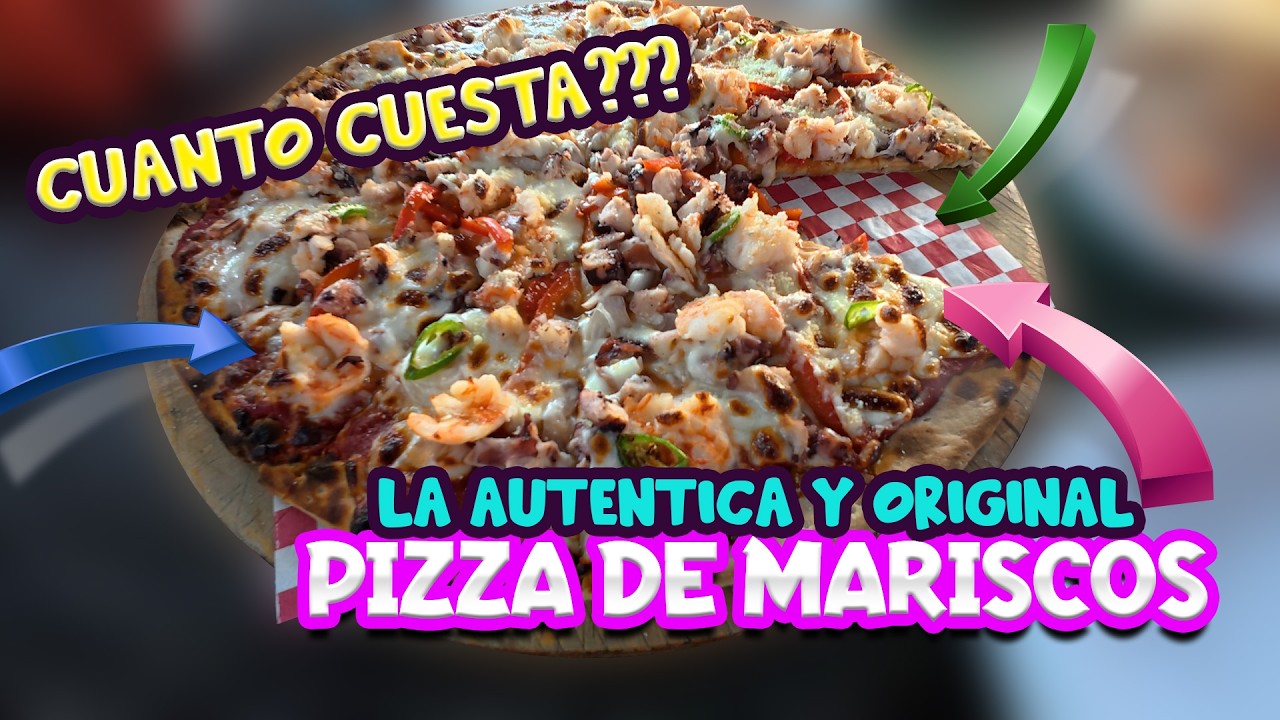 ¡La mejor PIZZA DE MARISCOS que verás hoy! 🍤🍕 | Nickel