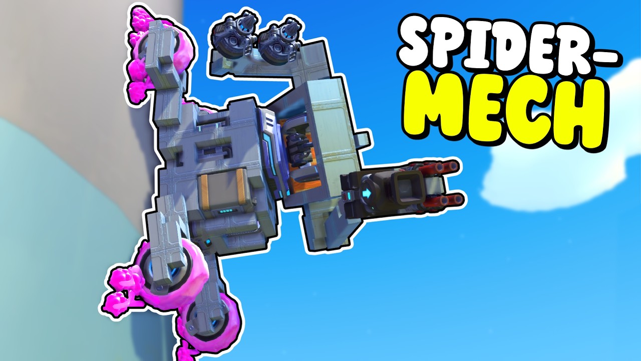 I Made the Mech Climb Walls to go Deeper into the Mines! (Scrap Mechanic Chapter 2)