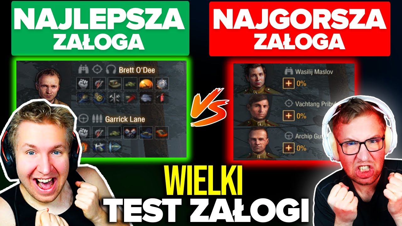 NAJLEPSZA vs NAJGORSZA ZAŁOGA W WOT !!!