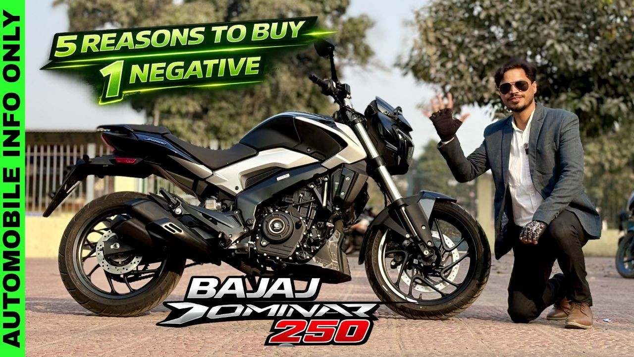 5 Reasons To Buy Bajaj Dominar 250 💪 + 1 Negative | 250cc Me Best Choice ?