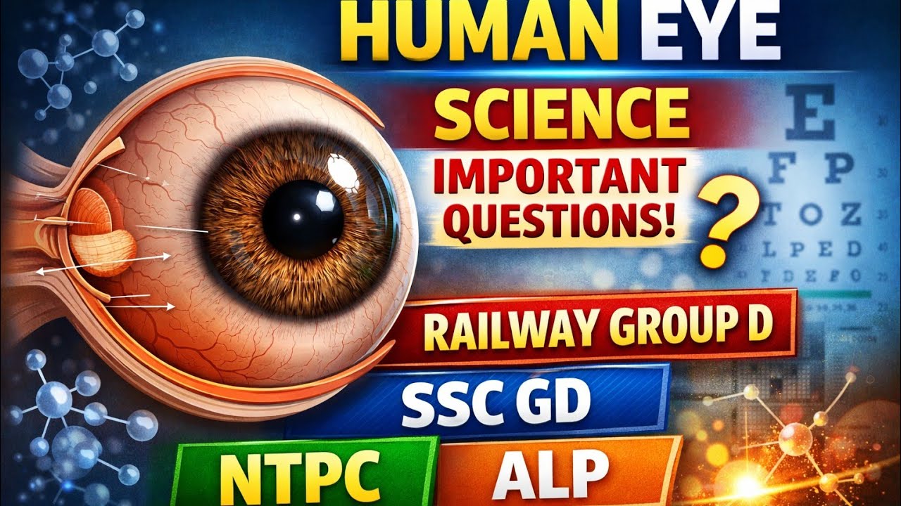 👁️ Human Eye GK Questions | 20 ऐसे सवाल जो 90% लोग फेल हो जाते हैं 😱 | Biology GK 2025