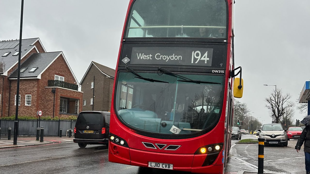 *LJ10 CVB*Arriva London 2010Reg VDL DB300 Wright Gemini 2