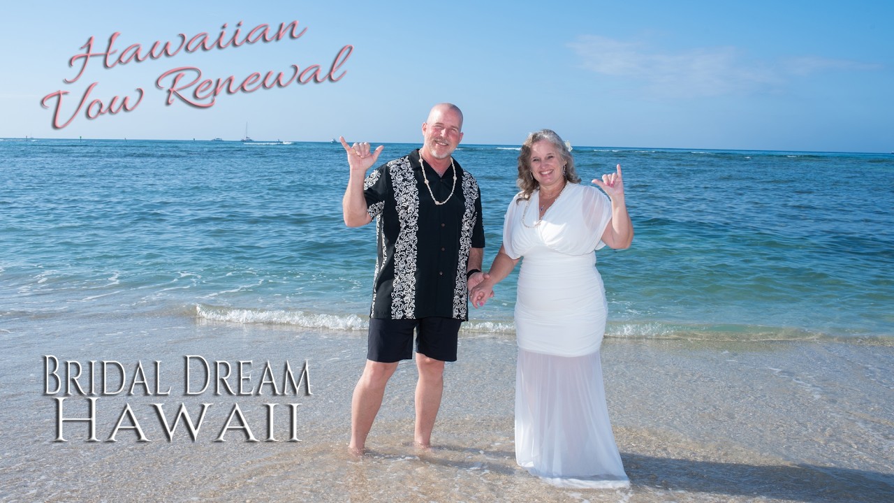 Waikiki Beach Vow Renewal