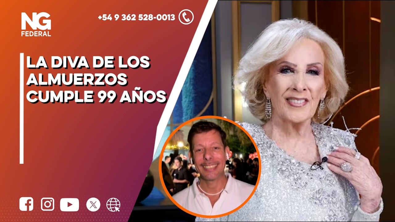 NGFEDERAL  - LA DIVA DE LOS ALMUERZOS CUMPLE 99 AÑOS  - NACIONAL