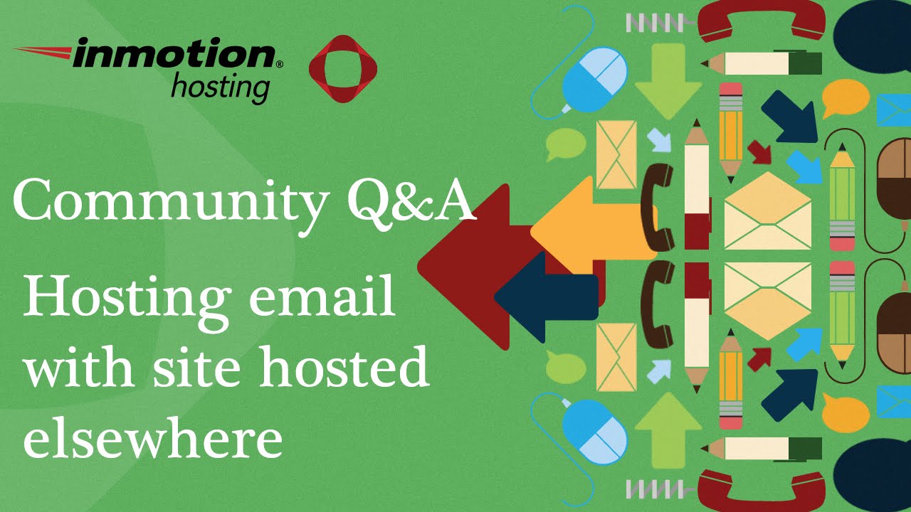 Hosting email with InMotion & a site hosted elsewhere