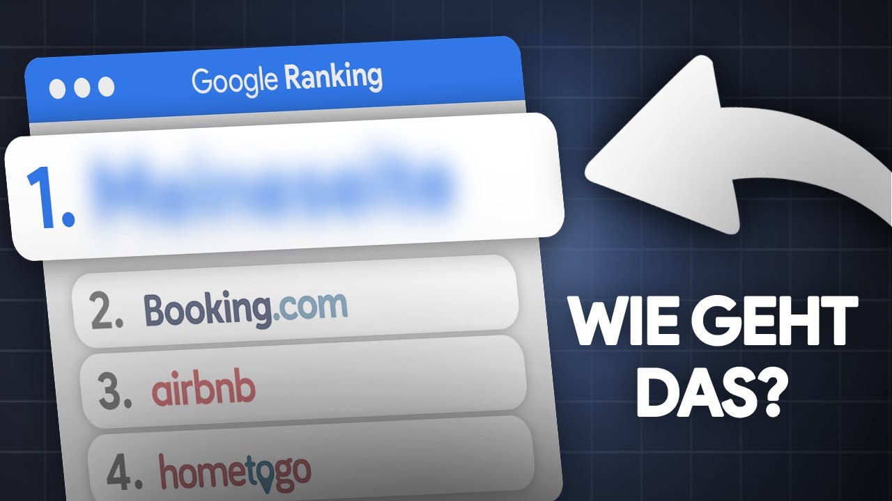 Bessere Google-Rankings als Booking.com, Airbnb & HomeToGo [Website für Ferienwohnungen mit Smoobu]