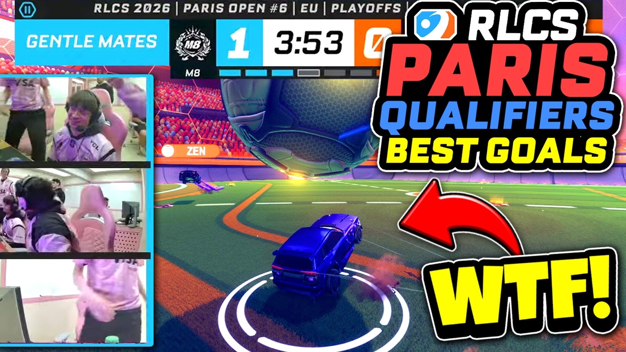 BEST GOALS from RLCS PARIS MAJOR QUALIFIERS! (RLCS Paris Open Qualifiers Highlights)