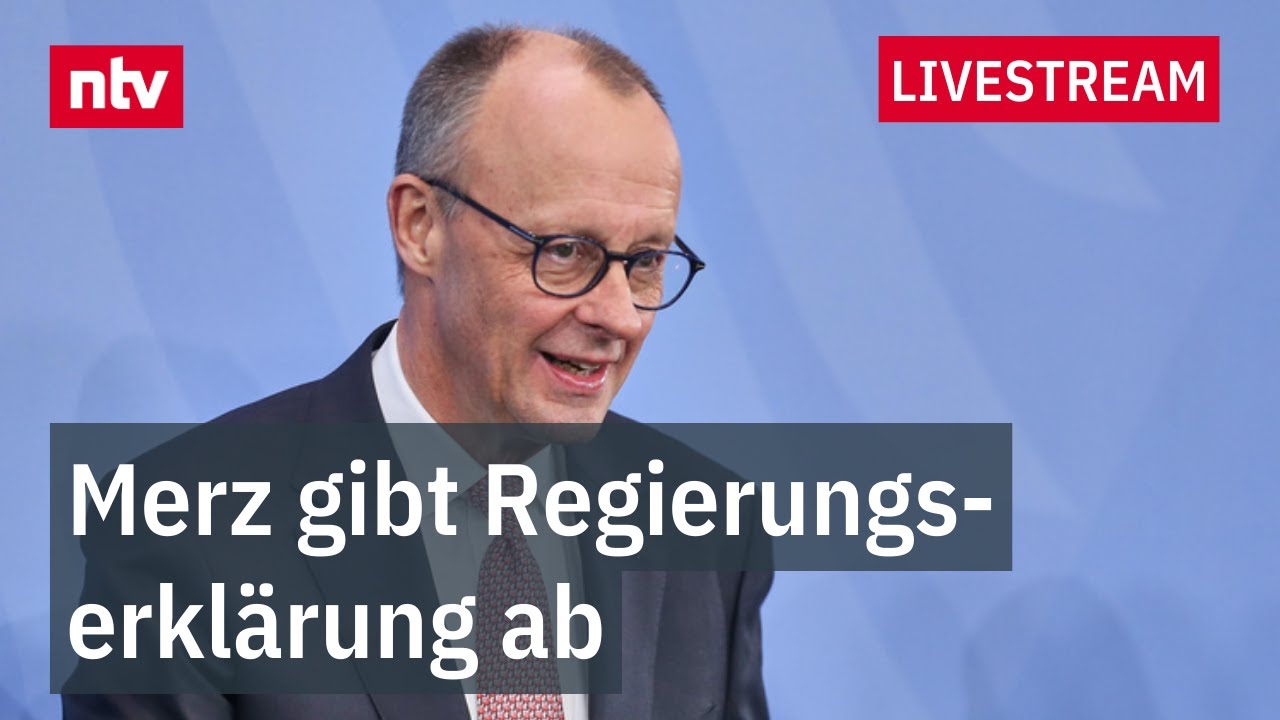 LIVE: Regierungserklärung von Bundeskanzler Merz