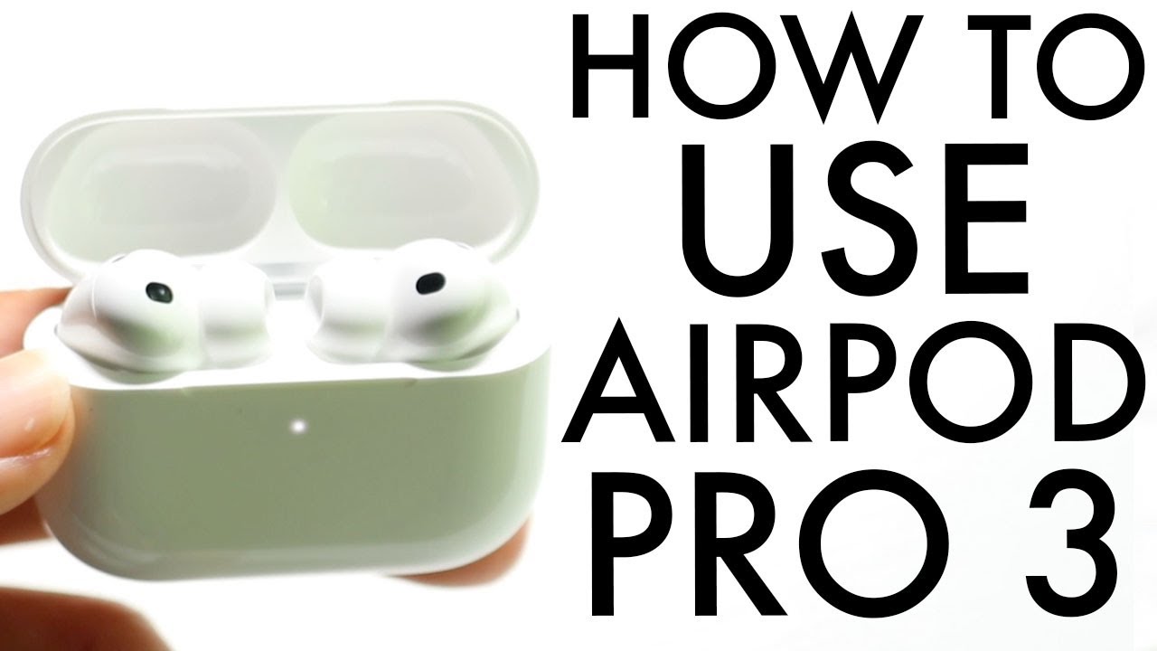 Как использовать AirPod Pro 3! (Полное руководство для начинающих)