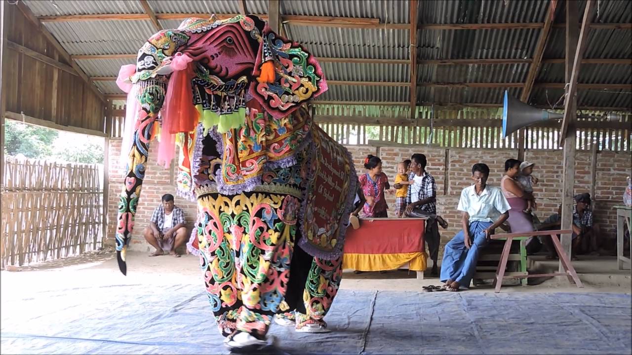 Elephant Puppet Show, Tant Kyi Myanmar