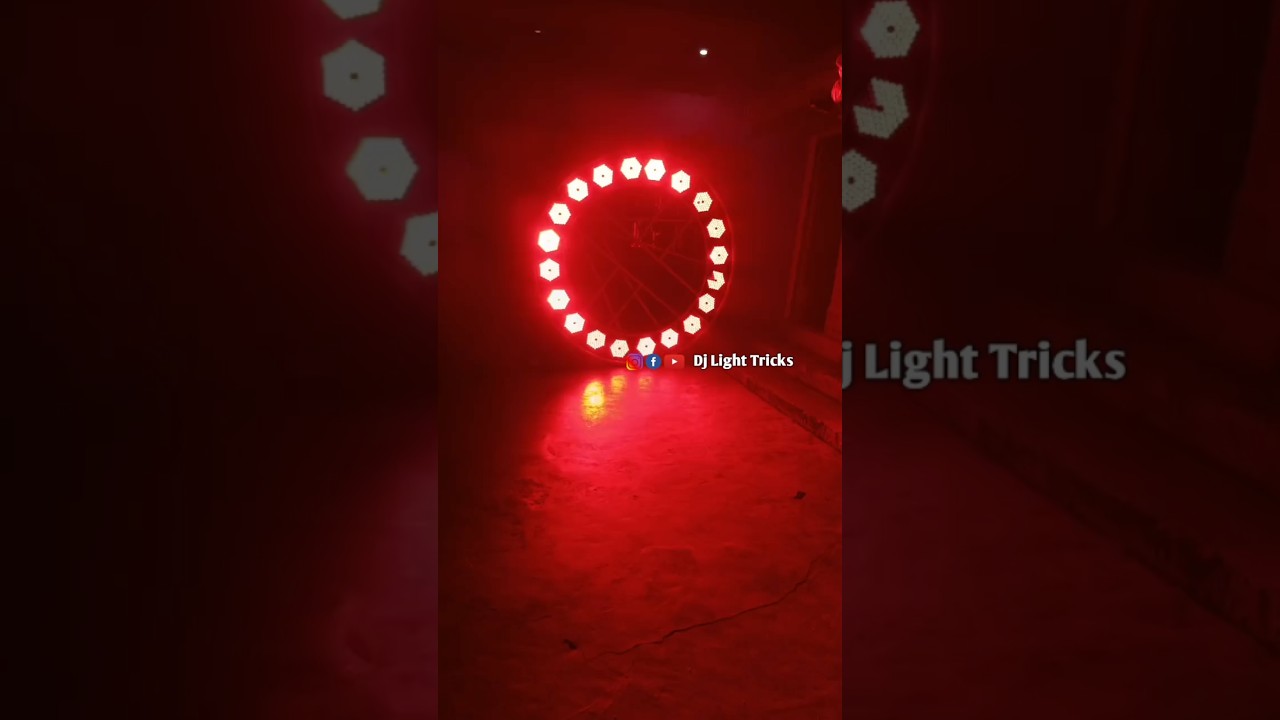 20 Led Par Light Running In Dmx512 || Dj Light Tricks 