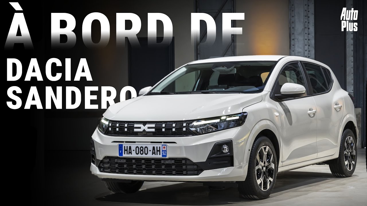 DACIA SANDERO 2025 : nouvelle identité et nouvelles motorisations !