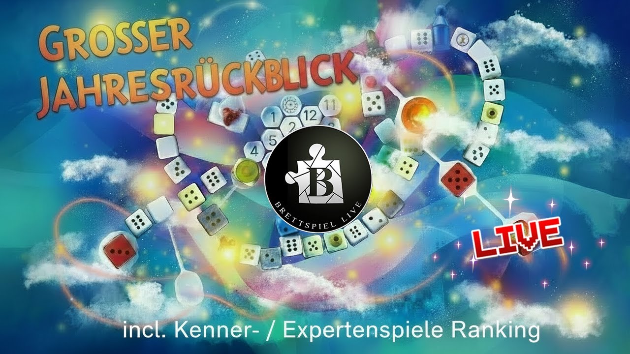 🚀 LIVE: Jahresrückblick 2025: Die Besten Kenner- & Expertenbrettspiele im Ranking!