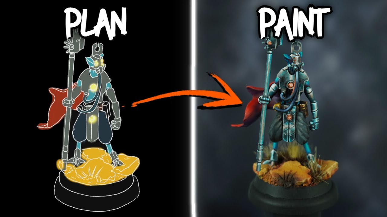How to Paint MALIFAUX - Aua Warrior
