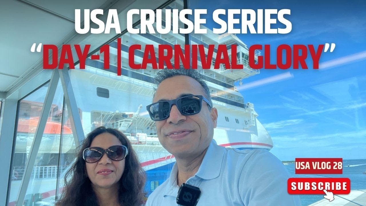 USA Cruise Series Carnival Glory | Day 1 | Dr Surender Vats | INDIA to USA