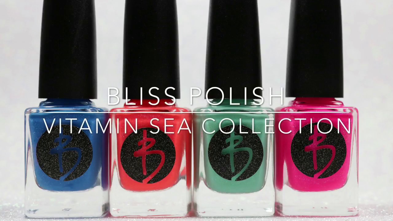 Bliss Polish | Vitamin Sea Collection | Live Swatches