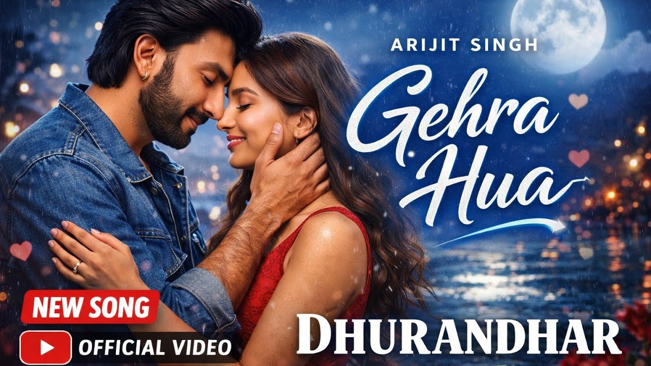Gehra Hua 💙 | New Romantic Song | Arijit Singh Style | Dhurandhar | New Love Song 2026 #dxpego