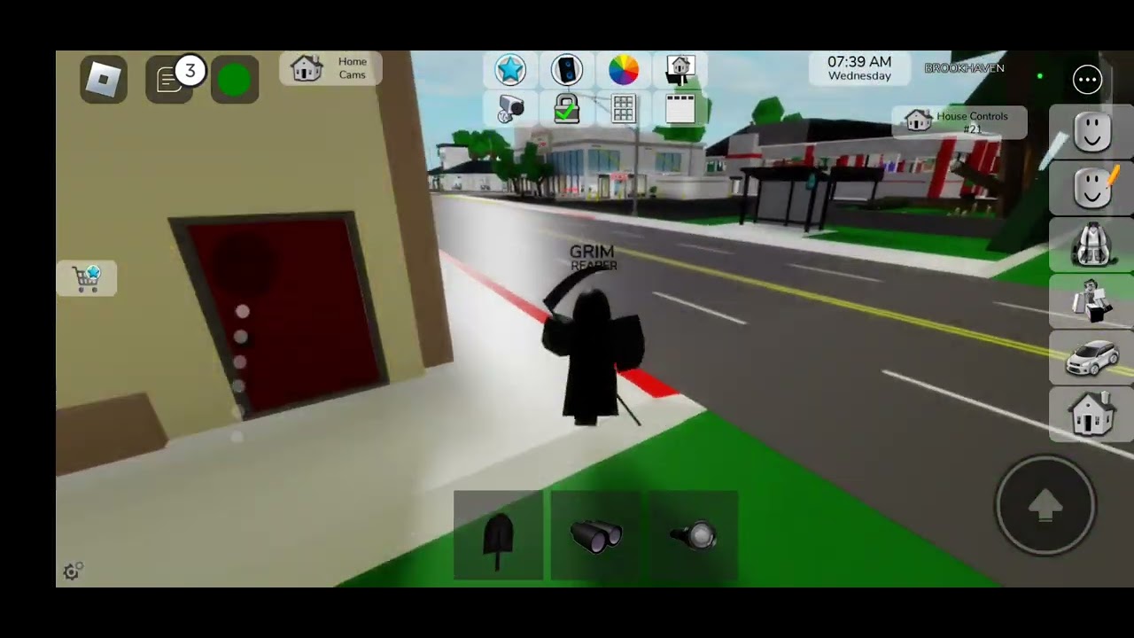 TROLLING AS THE GRIM REAPER IN ROBLOX BROOKHAVEN